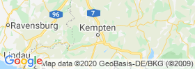 Kempten (allgaeu) map